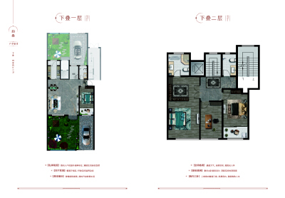 130万买1-2楼带70平南院的下叠
