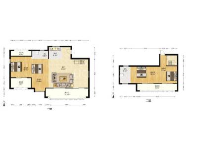 大发海隽府，4室2厅2卫，156.39㎡，毛坯，售价439万