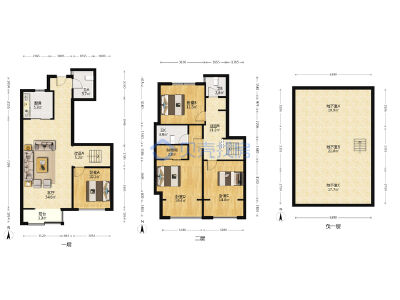 大发海隽府，4室2厅2卫，156.96㎡，毛坯，售价360万