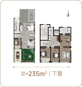 239平下叠4室3厅3卫